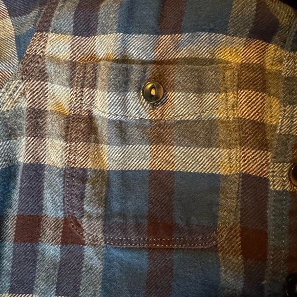 Baby Gap Button Down Flannel Shirt Size 4 - Picture 5 of 5